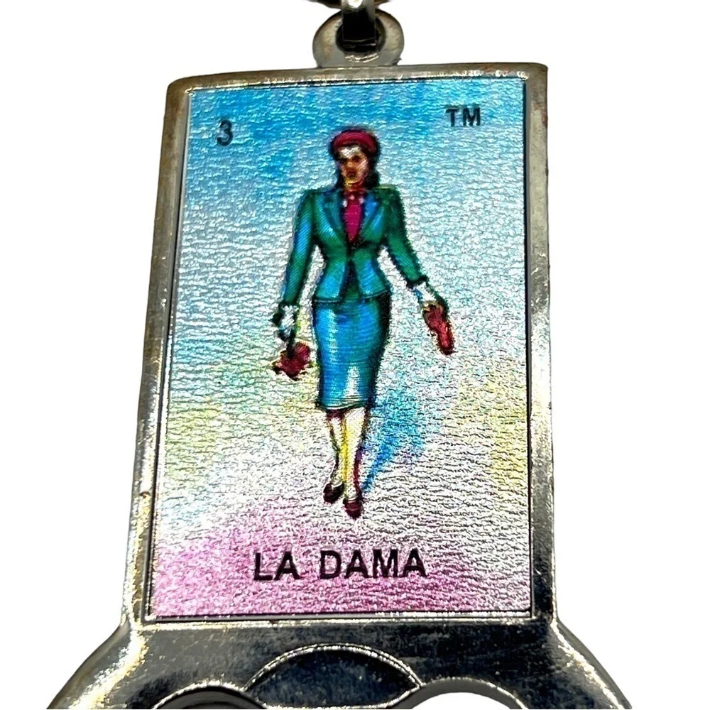 LA DAMA Mexican Bottle Opener Keychain
